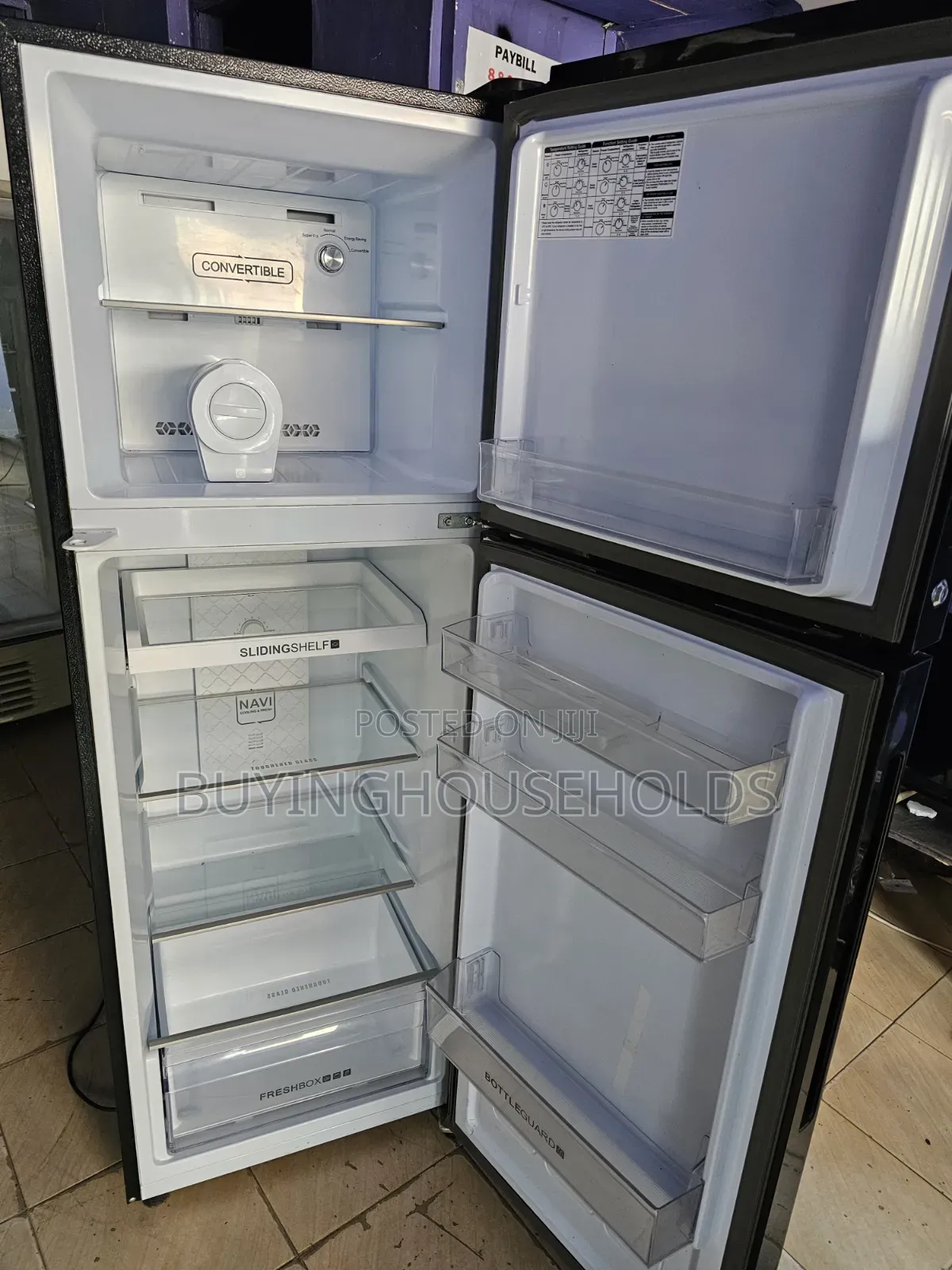 Haier 250L Mirrored Door No Frost Fridge
