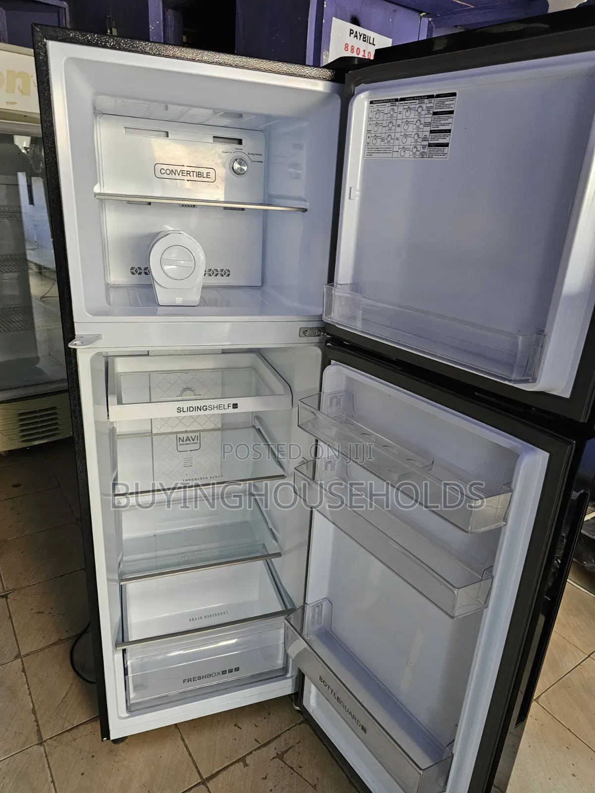 Haier 250L Mirrored Door No Frost Fridge