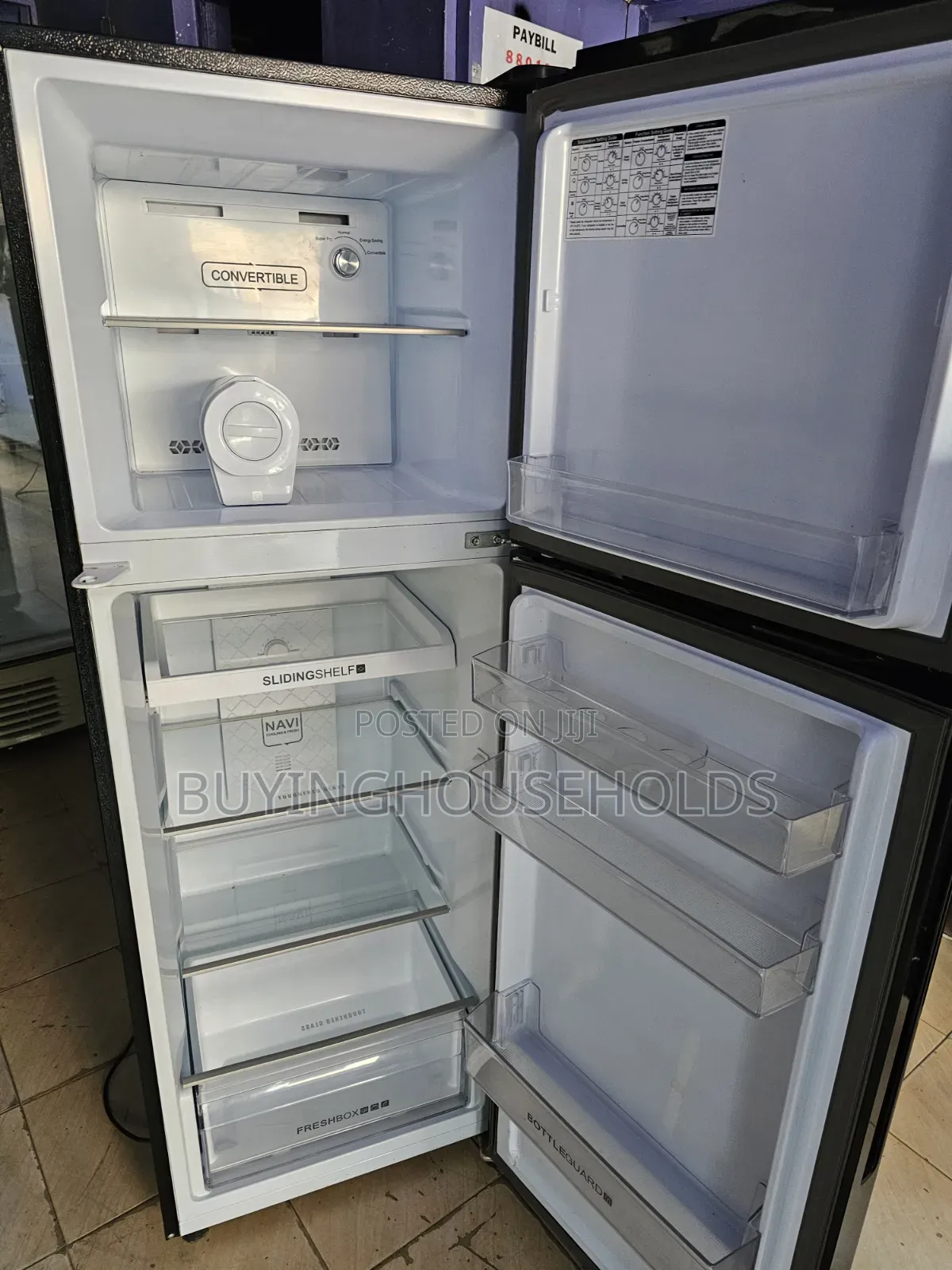 Haier 250L Mirrored Door No Frost Fridge