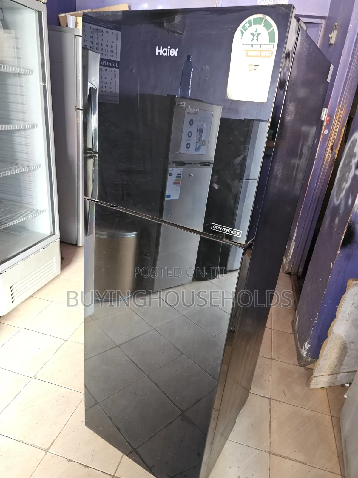 Haier 250L Mirrored Door No Frost Fridge