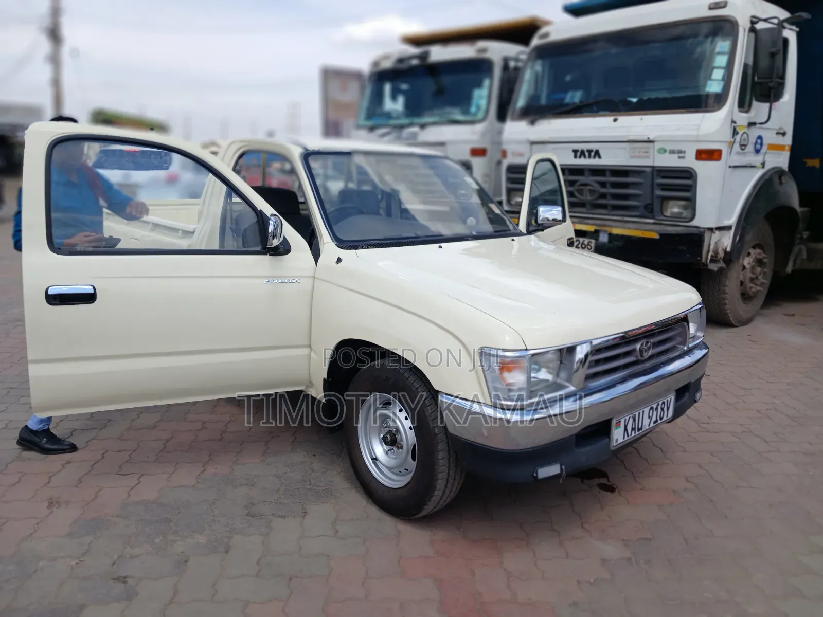 Toyota Hilux 2.5 Cab 2005 Beige