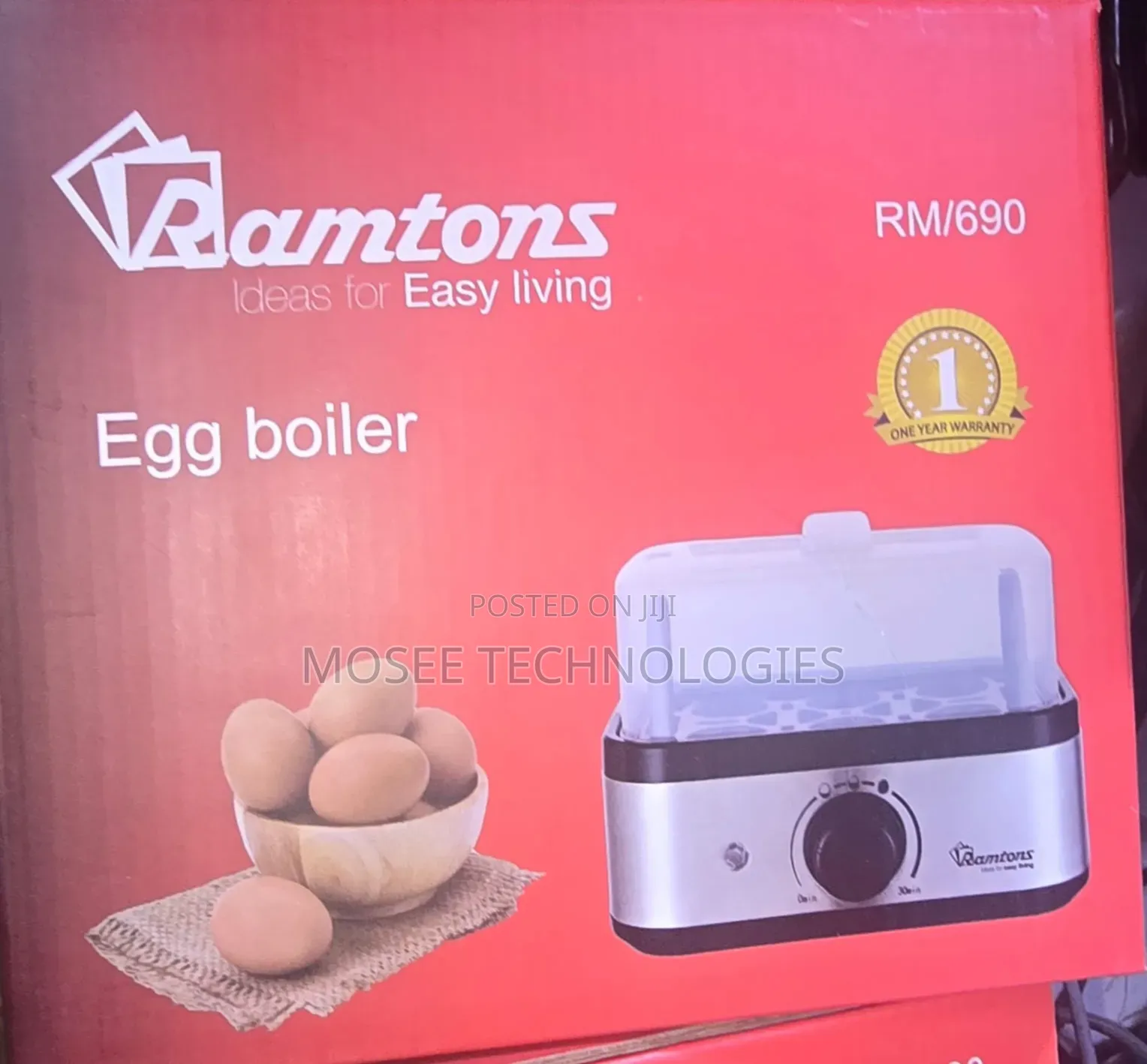 Ramtons Rm690 Egg Boiler