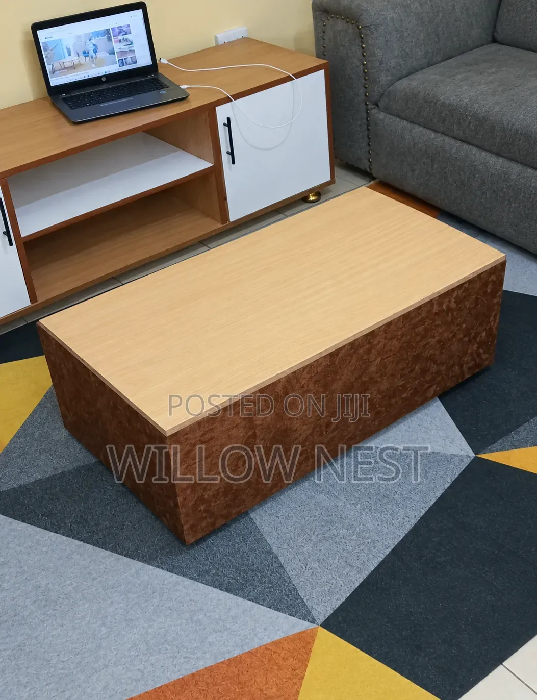 Box-Plinth Coffee Table