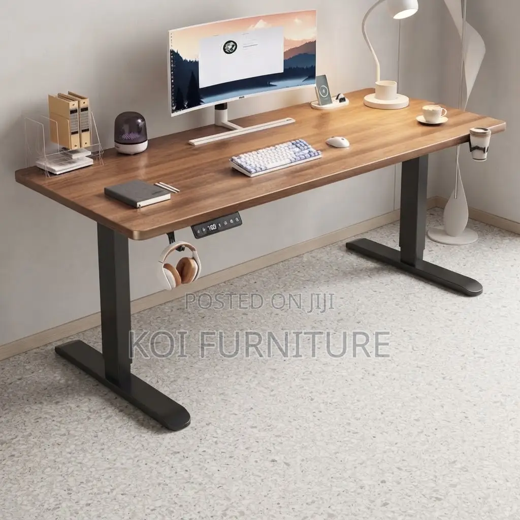 Office Desk; Adjustable 1400MM Creators Studio Electric Desk
