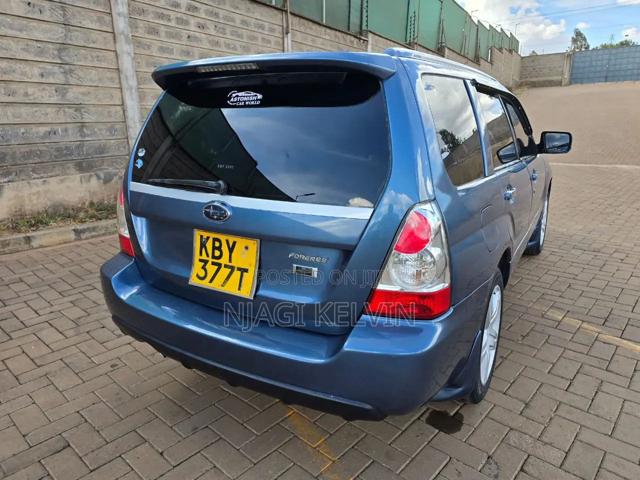 Subaru Forester 2007 Blue