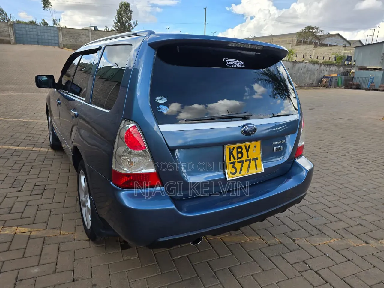 Subaru Forester 2007 Blue