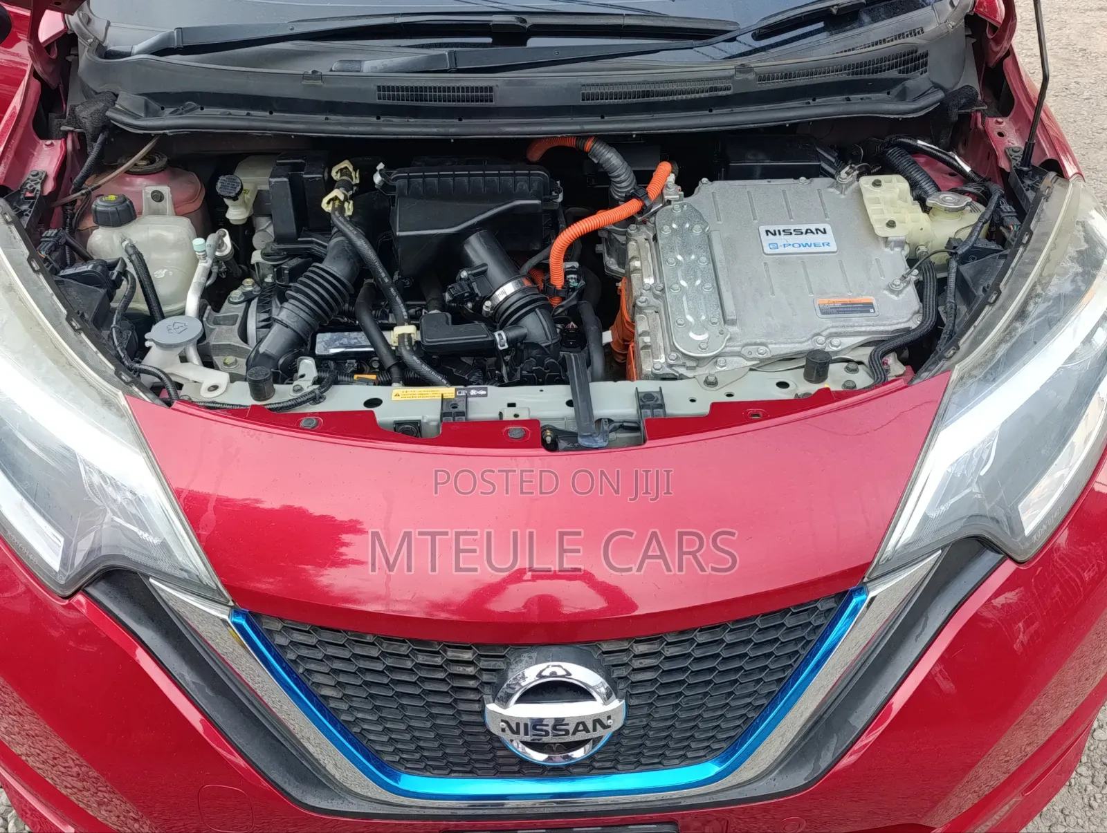 Nissan Note 2017 Red
