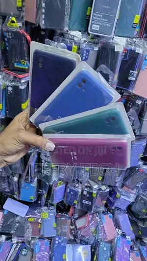 Colorful Soft-Touch Siliconecases, With the Bottom One for Realme C11