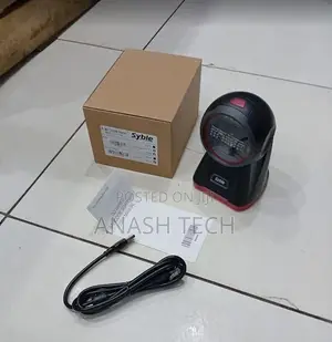 Syble Xb-8602 2d Desktop Round Table Mount Barcode