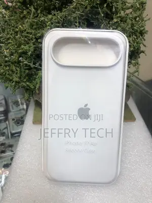 White Protective Silicone Case Engineered for the iPhone 17 Air