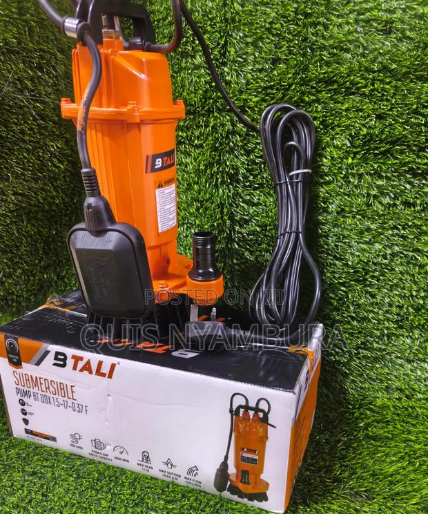 0.5hp Electric Water Pump/ Btali Submersible Water Pump 17m