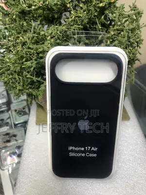 White Protective Silicone Case Engineered for the iPhone 17 Air