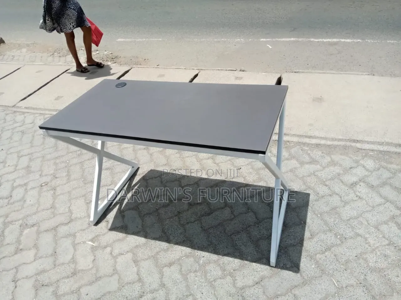 Study Table Grey Color