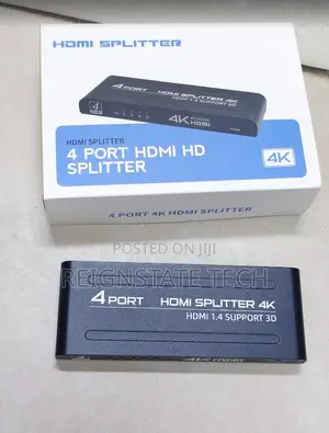 Hdmi Splitter Fj-4k102 Fjgear Hdmi Splitter 2 Port