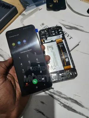 Samsung A13 Original Framed Screen Replacement.(service Pack)