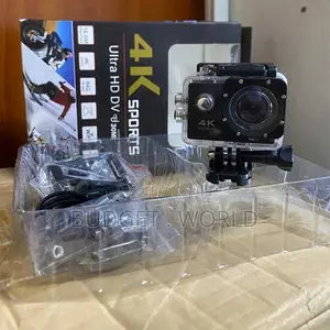 16MP – 170° Wide-Angle Lens, Waterproof 4K Ultra HD Action Cam