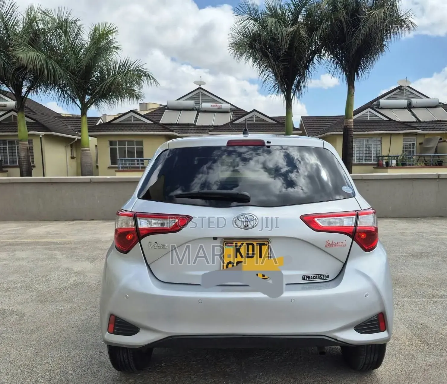 Toyota Vitz 2019 Silver