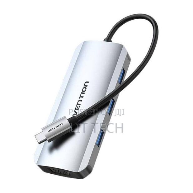 Vention TQAHB 4-in-1 USB-C HDMI/VGA/USB 3.0/Pd Docking Station