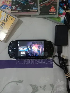 Black PSP 1000 Chipped With 25+ Games