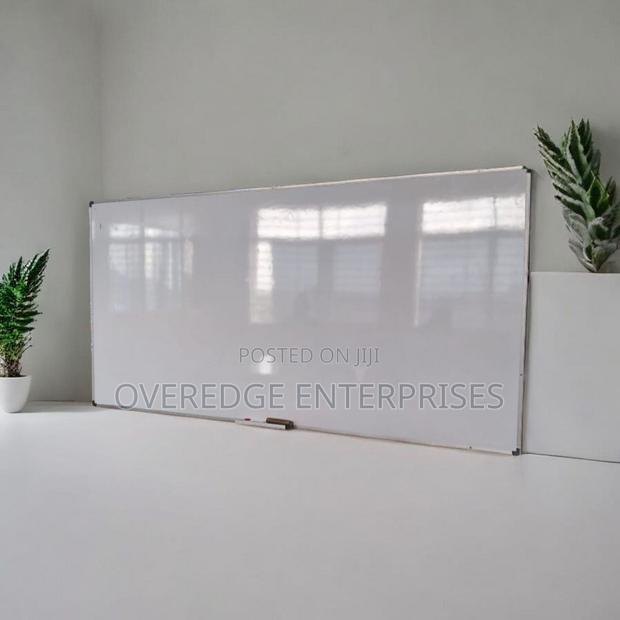 8ft by 4ft Wall Mount Whiteboard for Classrooms - main view