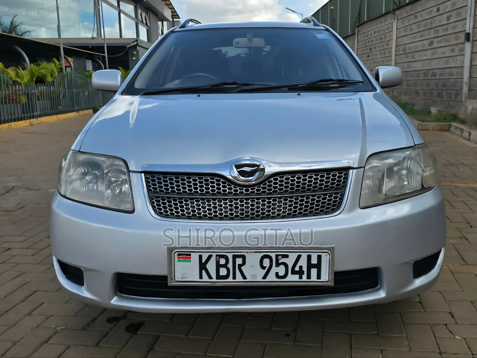 Toyota Corolla Fielder 2004 Silver