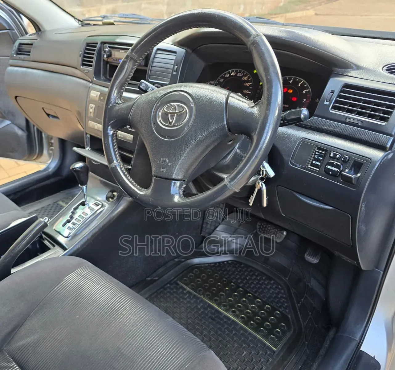 Toyota Corolla Fielder 2004 Silver