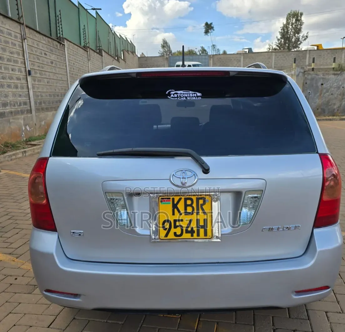Toyota Corolla Fielder 2004 Silver