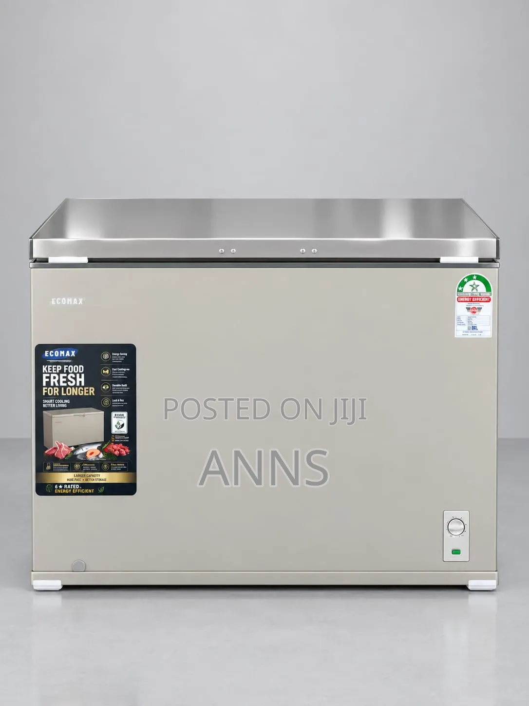 Ecomax 330 Litres Deep Freezer