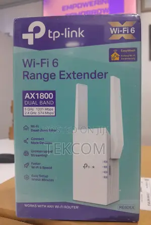 TP-Link AX1800 Wi-Fi Range Extender - TL-RE605X