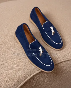 *LORO PIANA* Suede Loafers