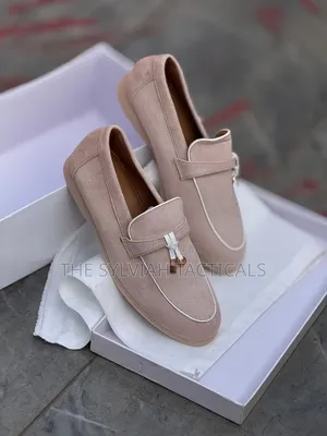 *LORO PIANA* Suede Loafers