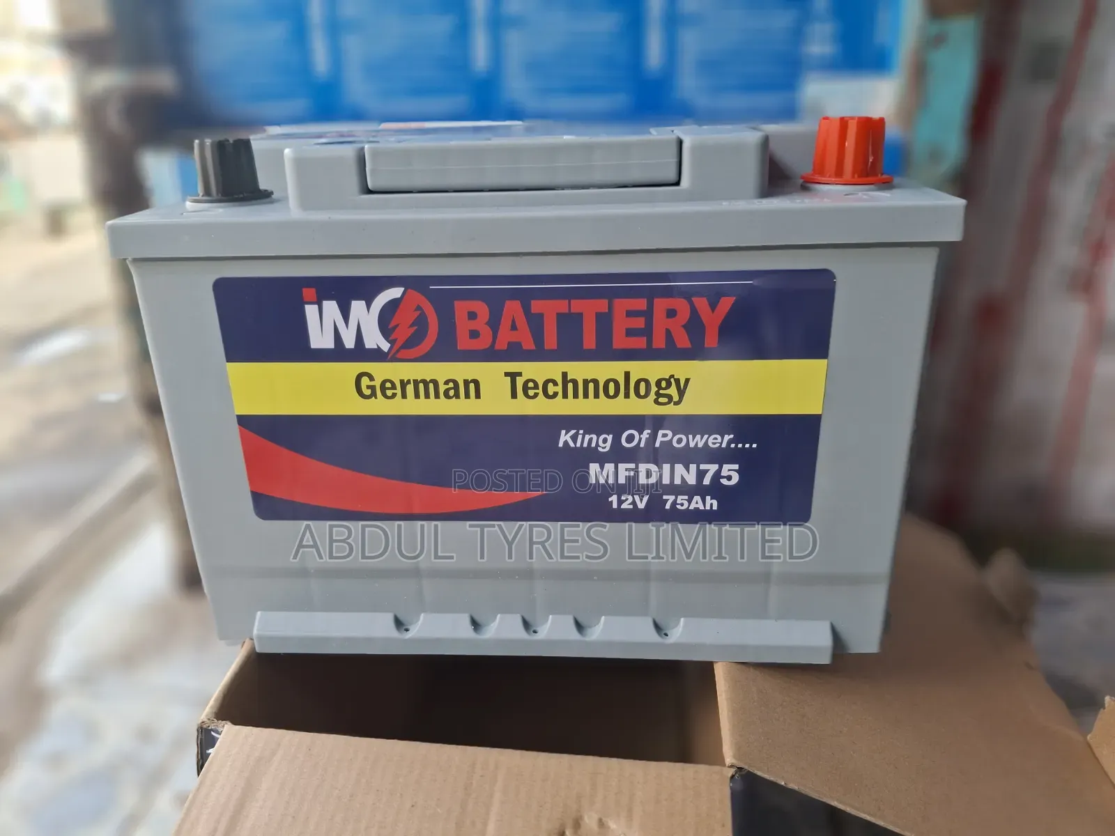 Mfdin75 Imo Battery German Technology