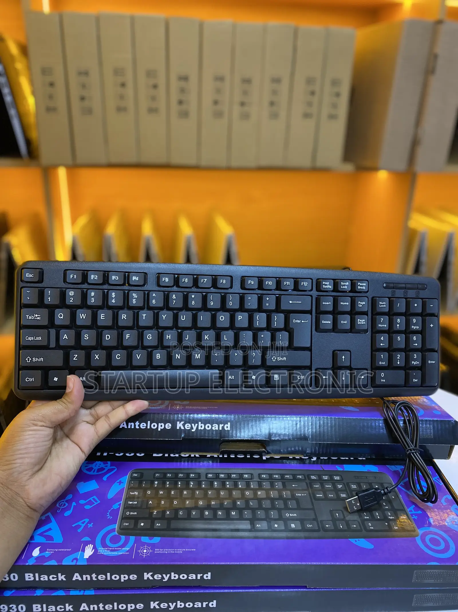 H-930 Black Antelope Keyboard