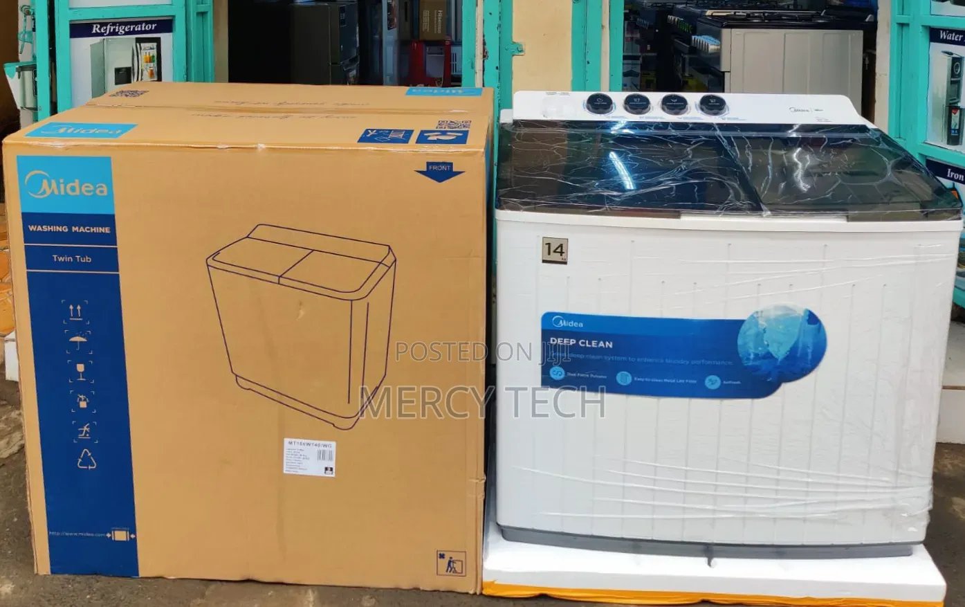 Midea 14kg Semi-Automatic Washing Machine
