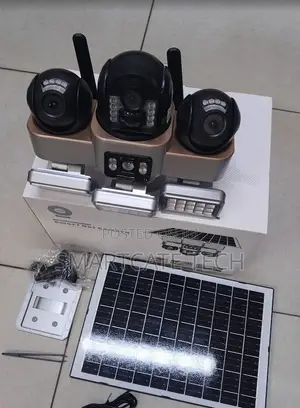 VTS 30 WiFi PTZ Outdoor Camera – Triple Lens Solar Floodlight Security