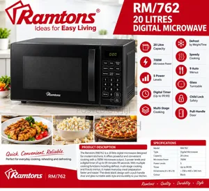 Ramtons RM/762 20L Digital Microwave
