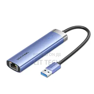 Vention TGFSB 5-in-1 USB 3.0 Hub With Gigabit Ethernet Docking Station