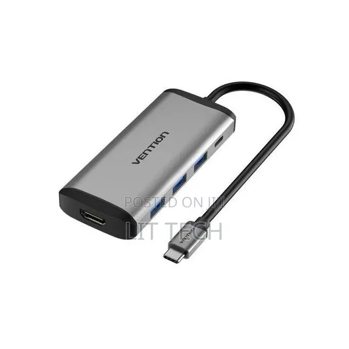 Vention CNBHB 5-in-1 USB-C to Hdmi/USB Multi-Function Docking Station
