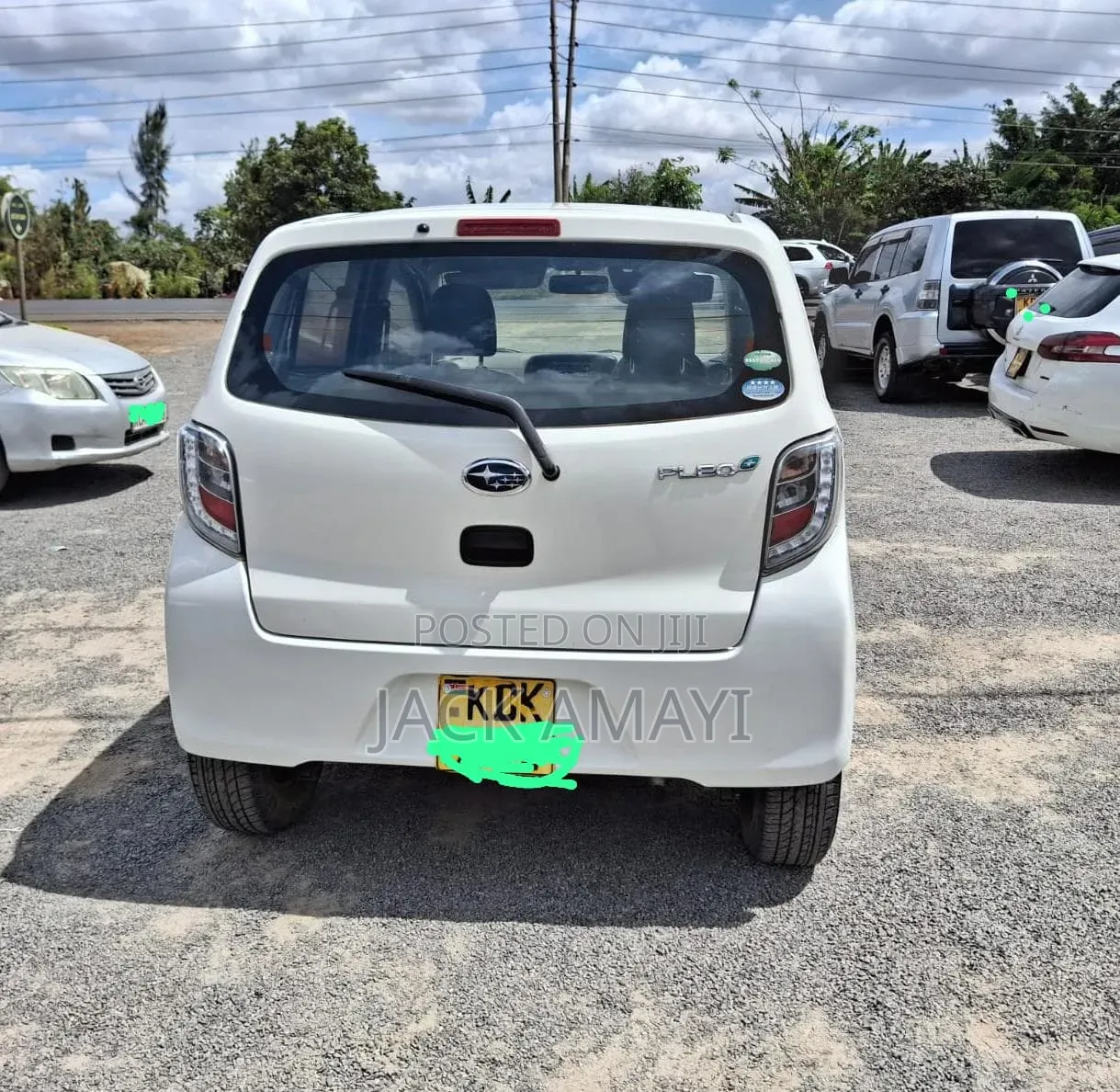 Subaru Pleo 2015 White