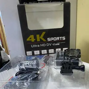 Crystal-Clear Video Quality 4K Sports Ultra HD Action Cam – Waterproof
