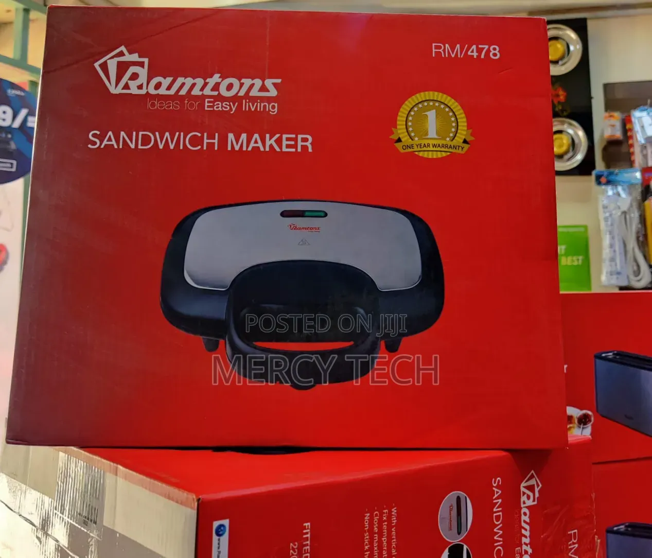 Ramtons Sandwich Maker RM478