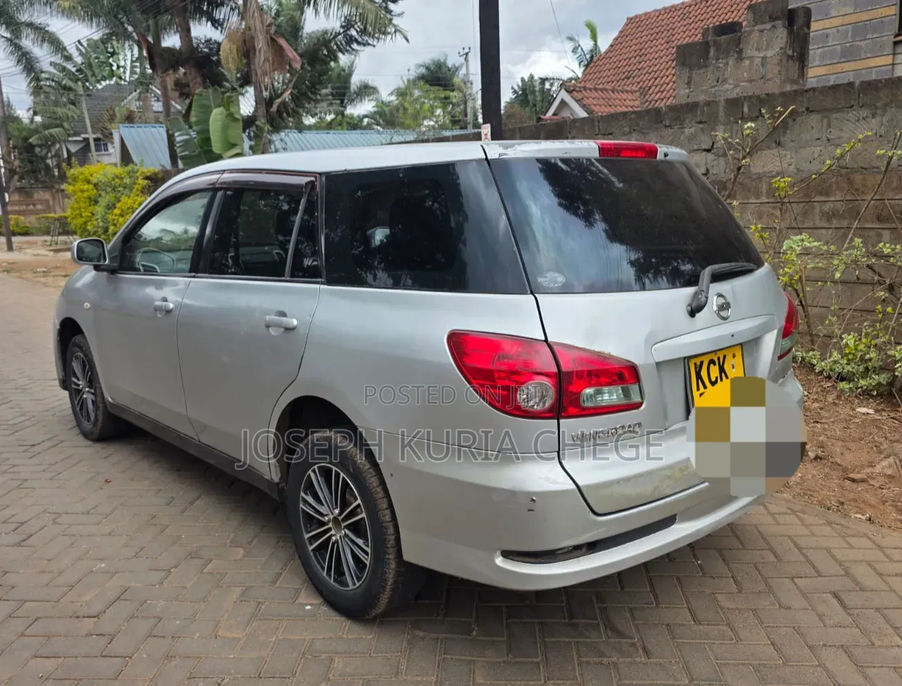 Nissan Wingroad 2009 Silver