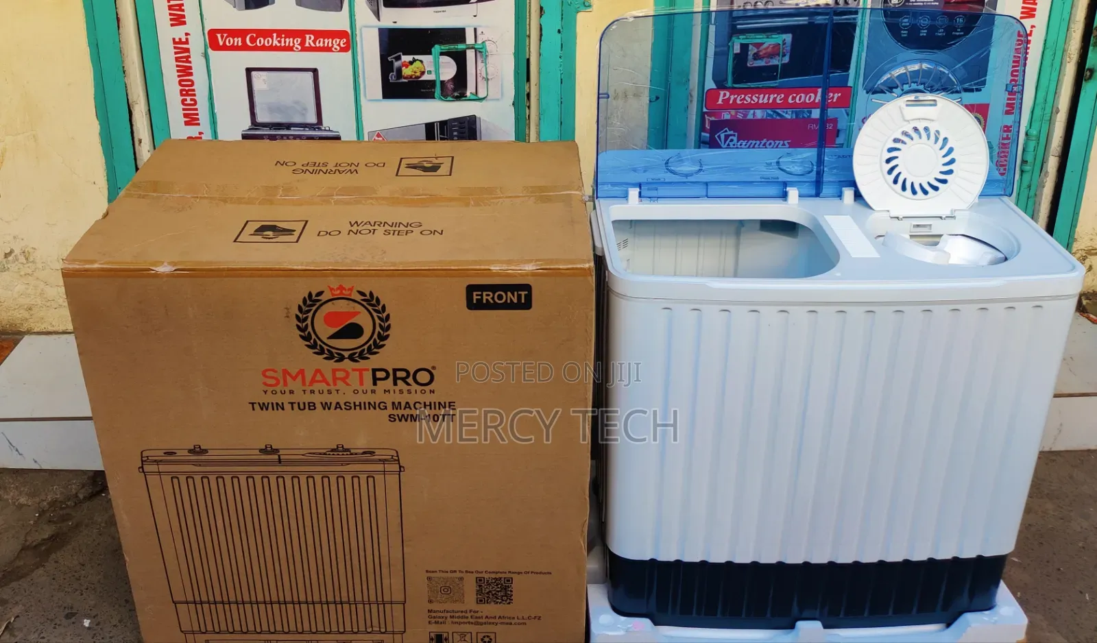 Smartpro 10kg Twin Tub Washing Machine