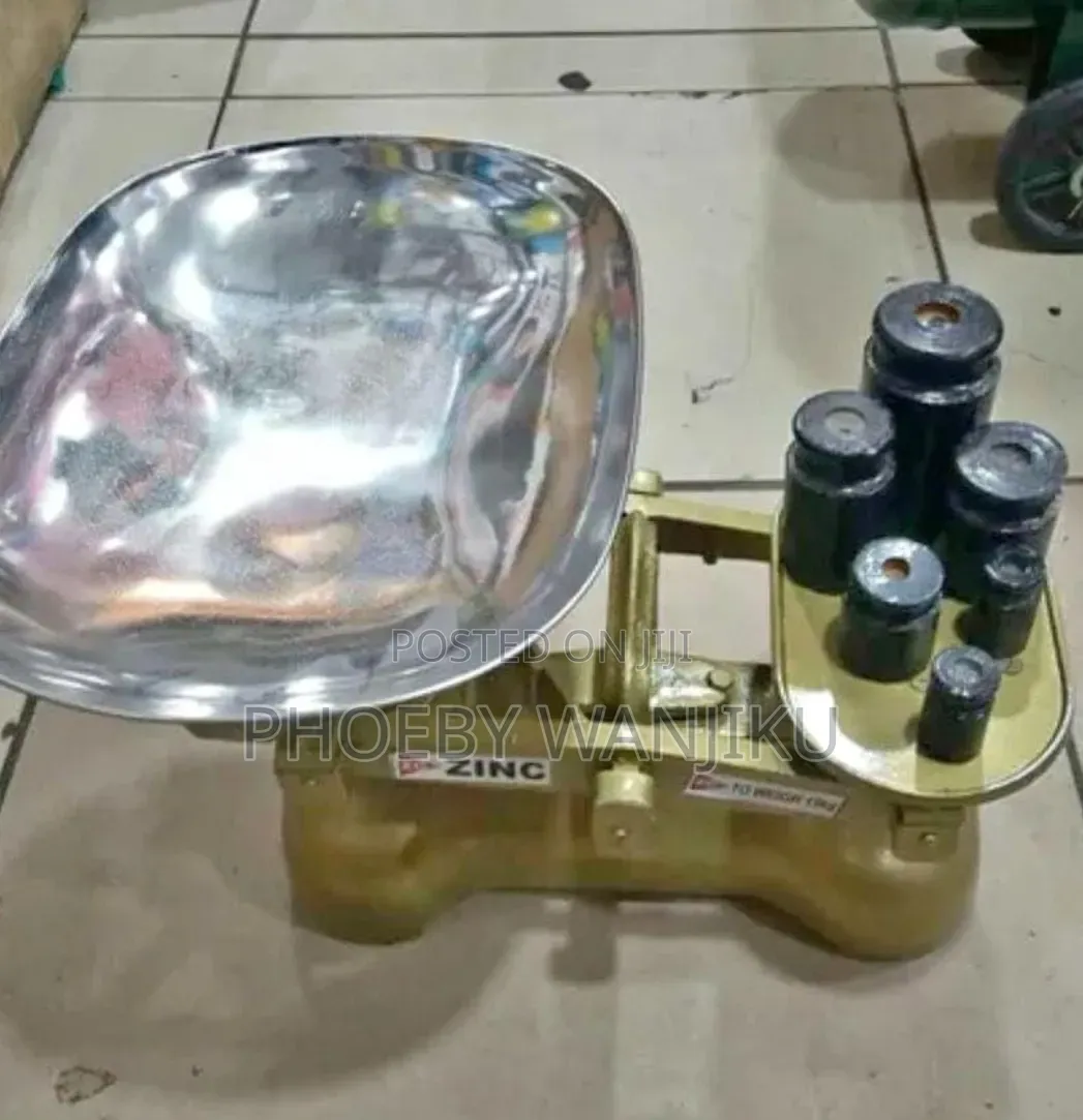 Zinc Counter Scale/Analogue Weighing Scale