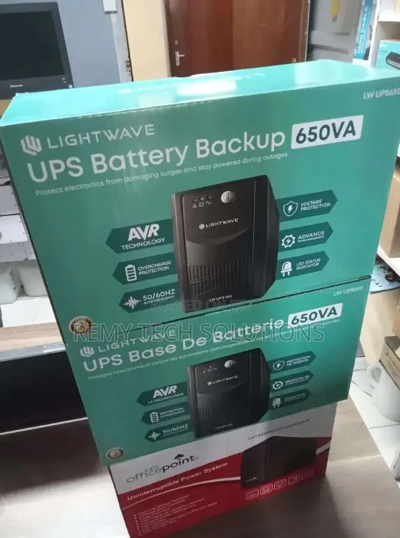 Lightwave 650VA Line-Interactive UPS