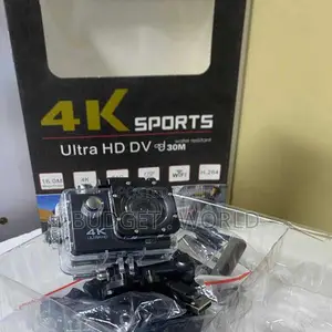 Compact and Lightweight 4K at 30fps Ultra HD Action Camera Waterproof