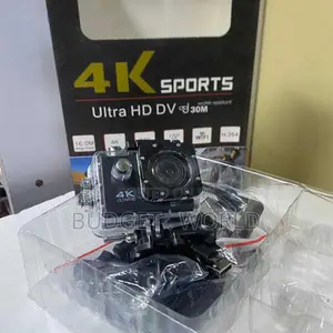 Waterproof Lightweight4K Ultra HD Sports Action Cam170°Wide-Angle Lens