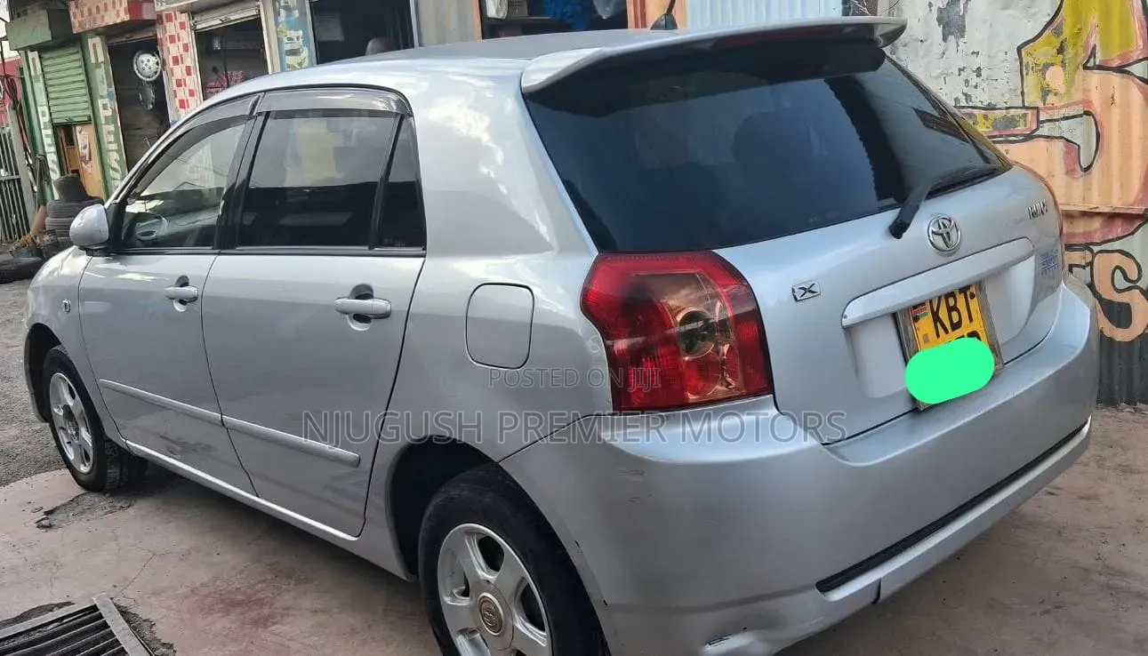 Toyota Corolla RunX 2005 Silver