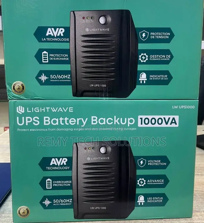 Lightwave Lw-Ups1000 1kva Line Interactive Ups