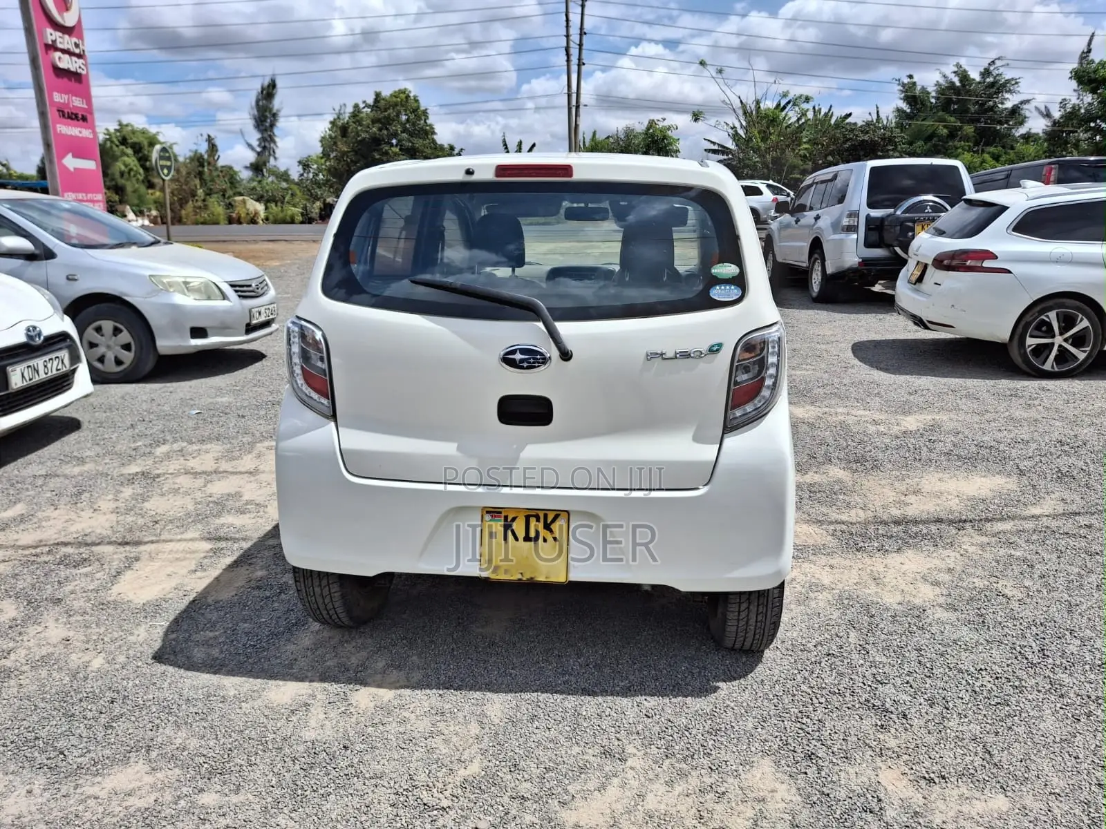 Subaru Pleo 2015 White